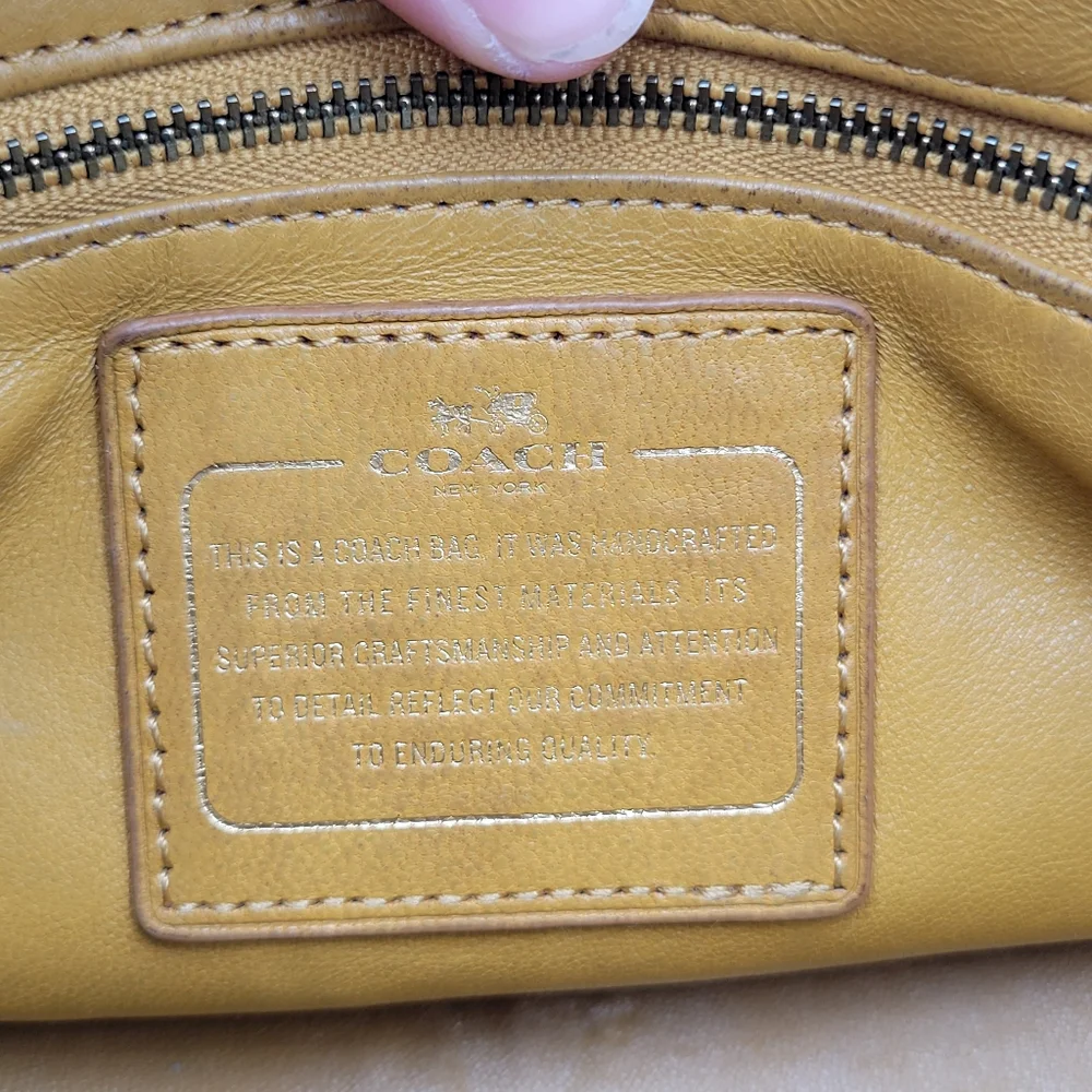 Coach Ace Satchel, GUC, Cornflower Blue - Picture 8 of 16
